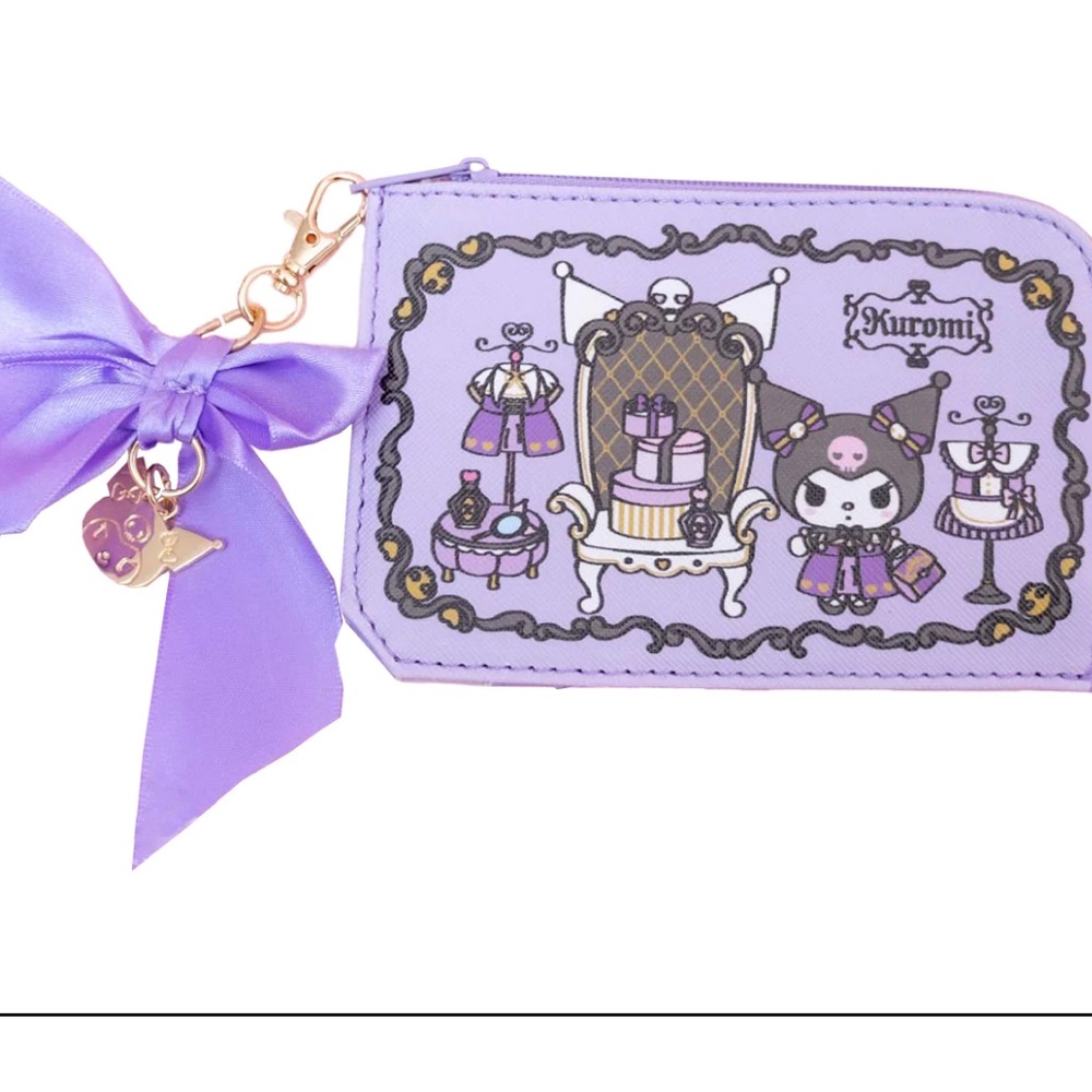 Kuromi Card and Coin Wallet
